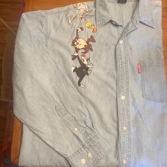 Vintage Looney Tunes cotton shirt - Picture 10 of 11